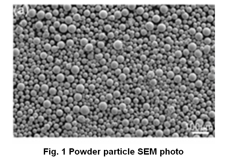 Metallpulver Partikel sem photo