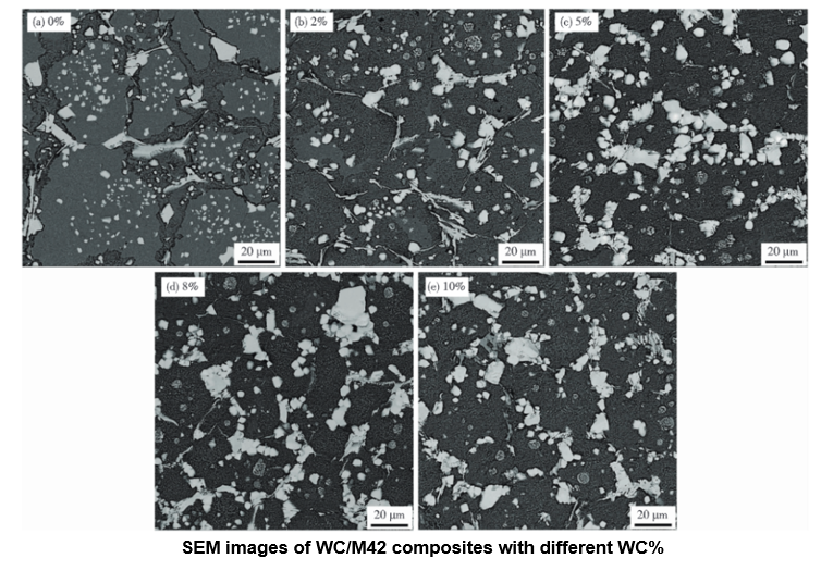 Study on the Effect of WC Addition on the Properties of M42 Powder 2 WC M42 china supplier