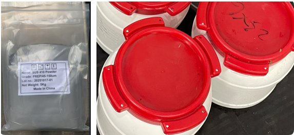 410 stainless steel powder package